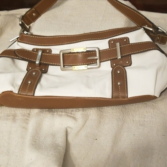 Chaps white with brown detail and buckle - Picture 1 of 7